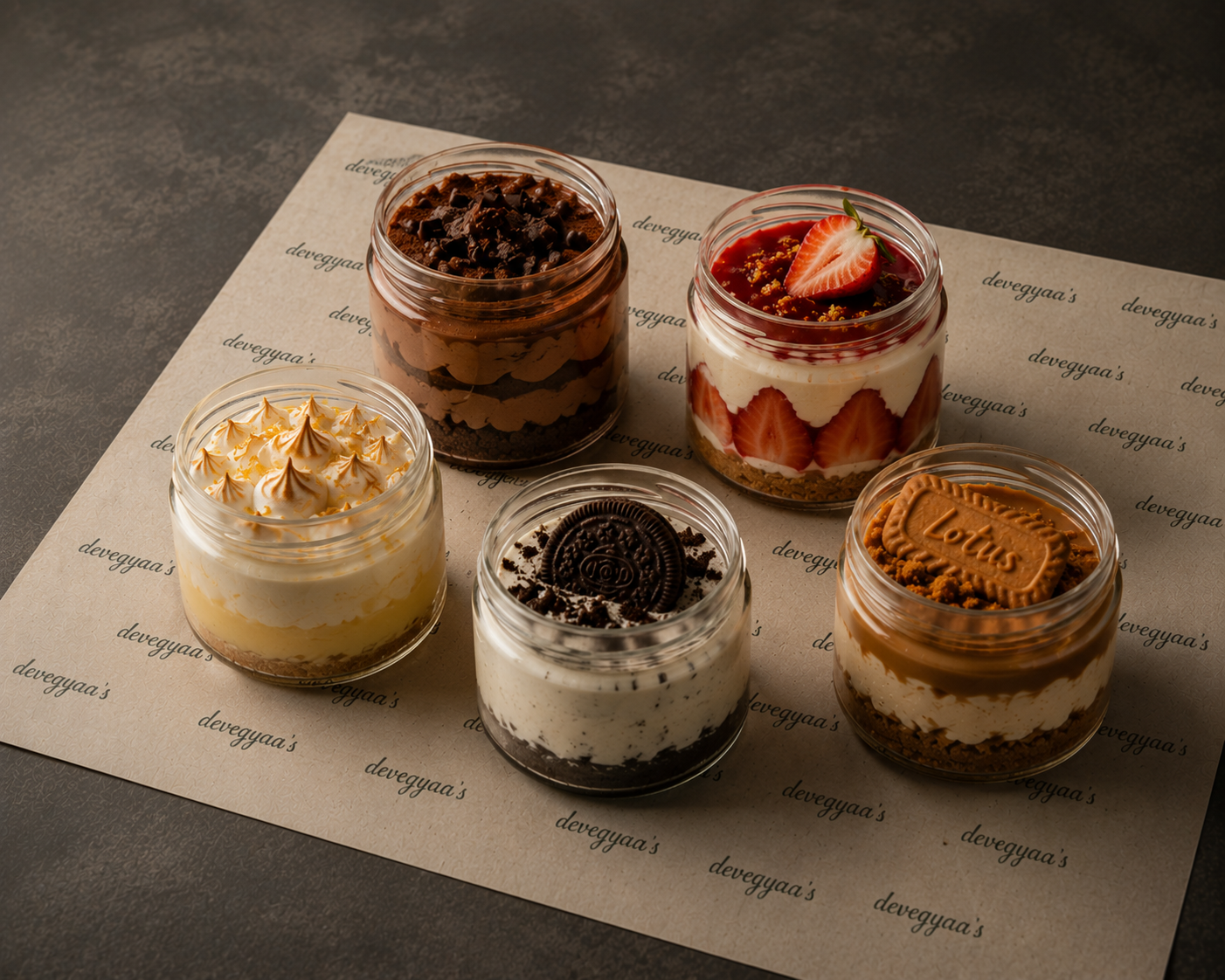 Dessert jars